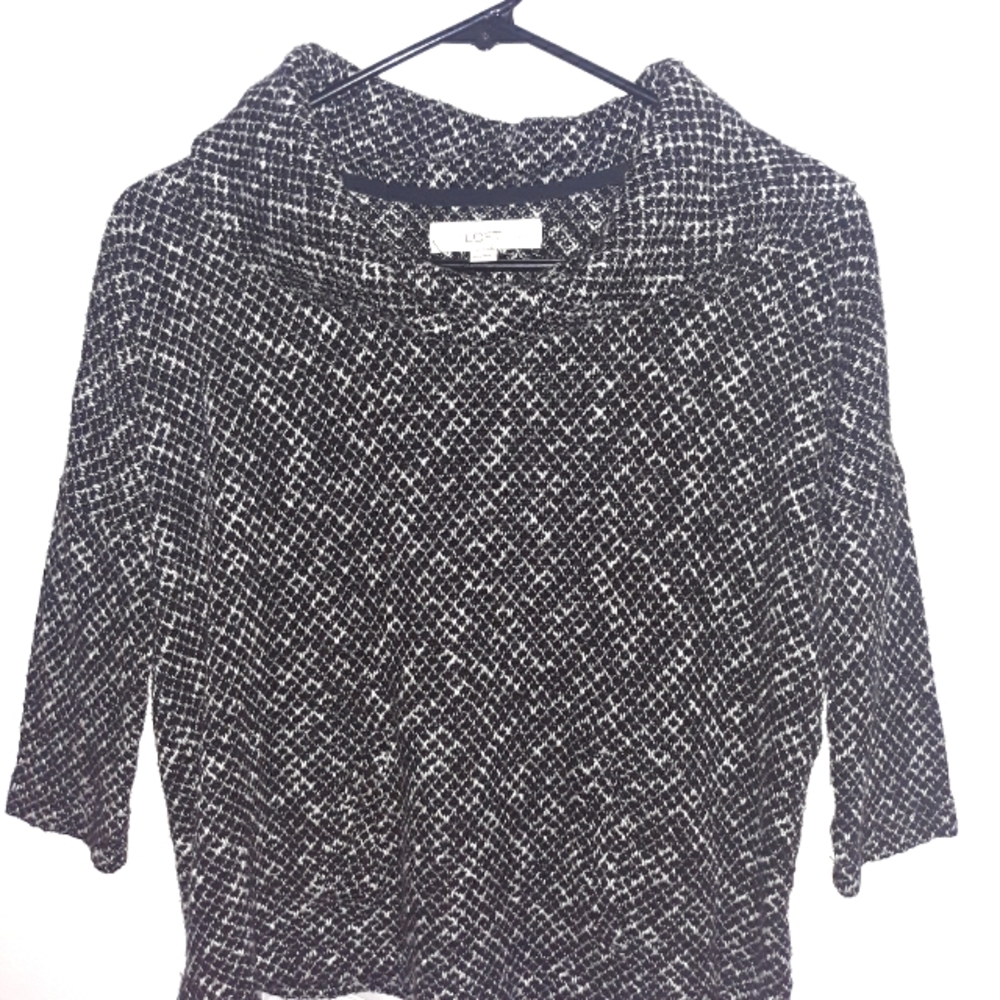 AnneTaylor Sweater S- M  and a pair of Venus White Straight Leg Pants. Size 2.